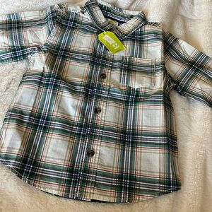 Crazy shirt 2T long leave